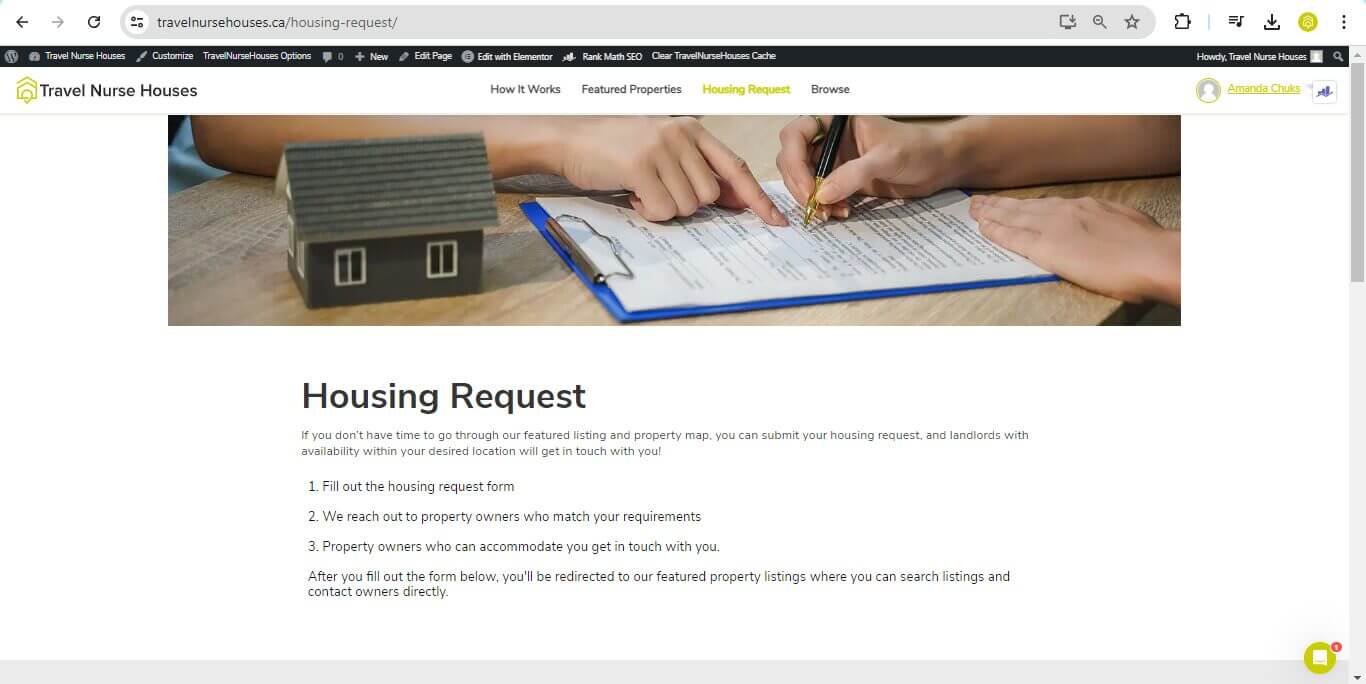 Housing Request