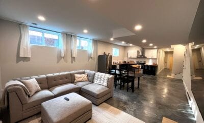 Clean and Modern 2 bedroom basement suite on Mt. 7